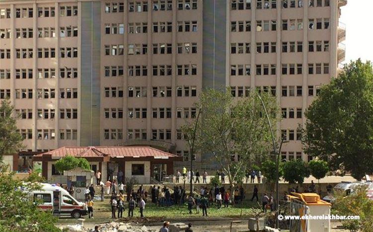 دوي انفجار في مركز الشرطة في غازي عنتاب في تركيا