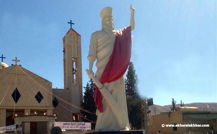 اصوات اجراس الكنائس تقرع الآن في القاع وحالت غضب شديد ومطالبة بطرد السوريين