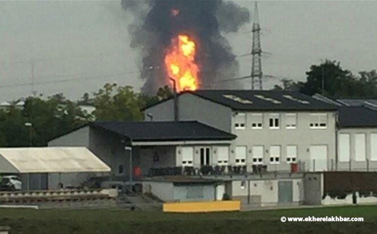 انفجار في مجمع لصناعة الكيماويات في المانيا