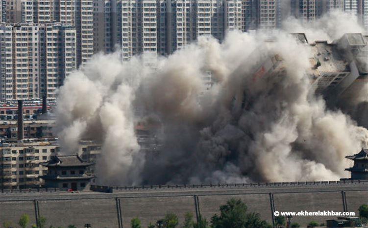 مقتل وإصابة نحو 100 في انفجار بأحد المباني في الصين