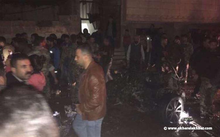 قتلى وجرحى بتفجير سيارة مفخخة بحي الغربي بمدينة القامشلي شمال سوريا