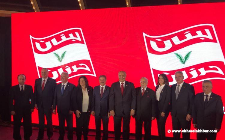 مخزومي أعلن أسماء مرشحي لائحة &quot; لبنان حرزان &quot;
