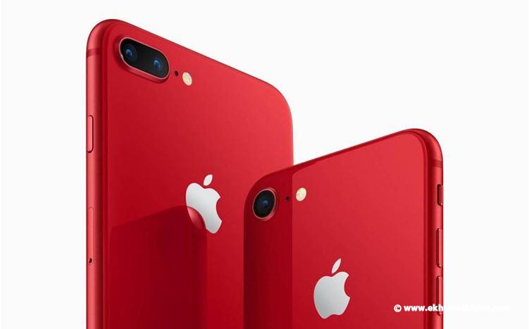 إليكم سعر النسخة الحمراء المميزة من هاتفي iPhone 8 و iPhone 8 Plus