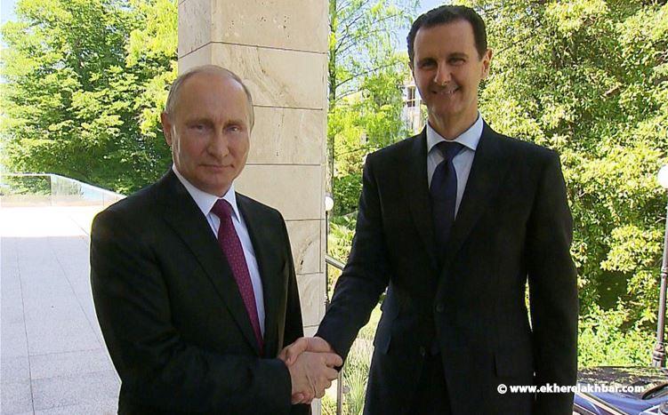 بالفيديو.. لحظة استقبال بوتين للرئيس السوري بشار الأسد في سوتشي