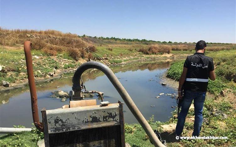 بالصور..تلف مزروعات تروى من نهر الليطاني الملوث