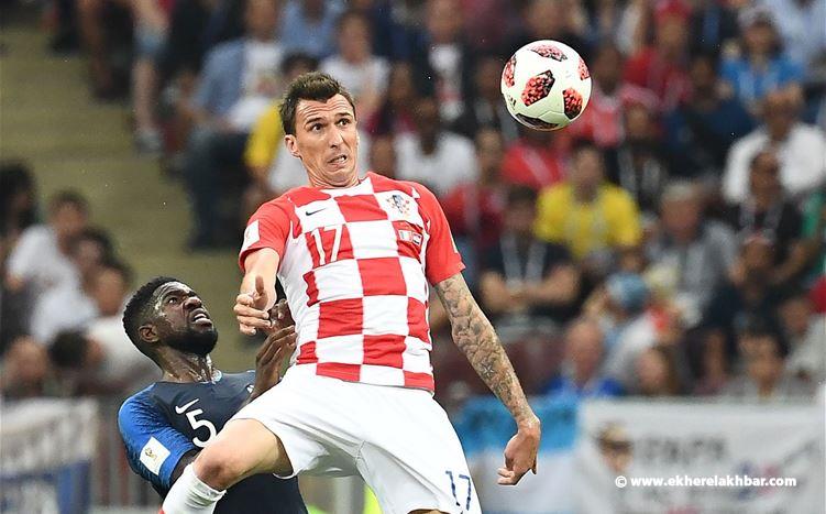 كرواتيا تعدل النتيجة يتسجيل هدف التعادل في مرمى فرنسا 1-1