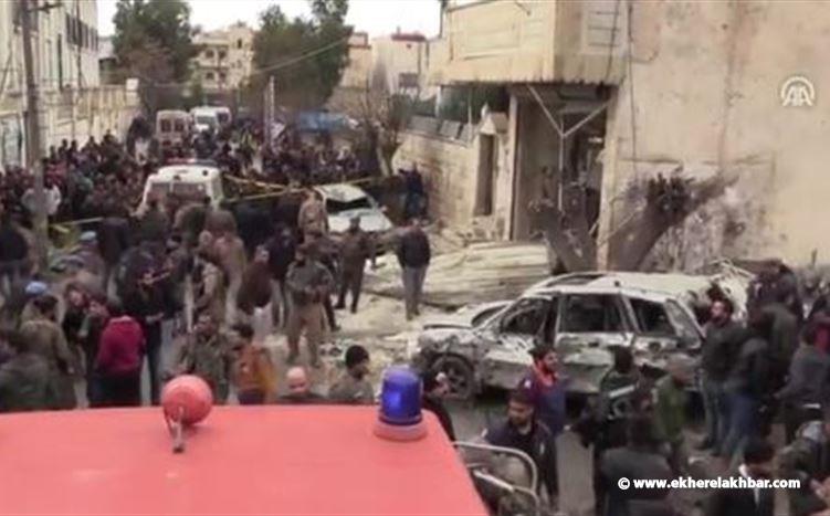 انفجار سيارة مفخخة في مدينة أعزاز