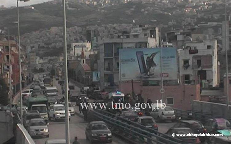5 جرحى نتيجة حادث صدم على جسر برج حمود باتجاه الدكوانة