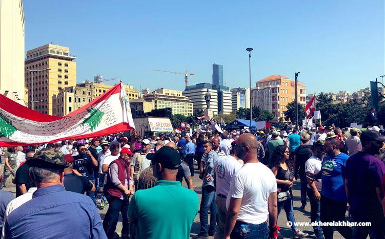 العسكريون المتقاعدون: اعتصام تحذيري الثلاثاء في ساحة الشهداء