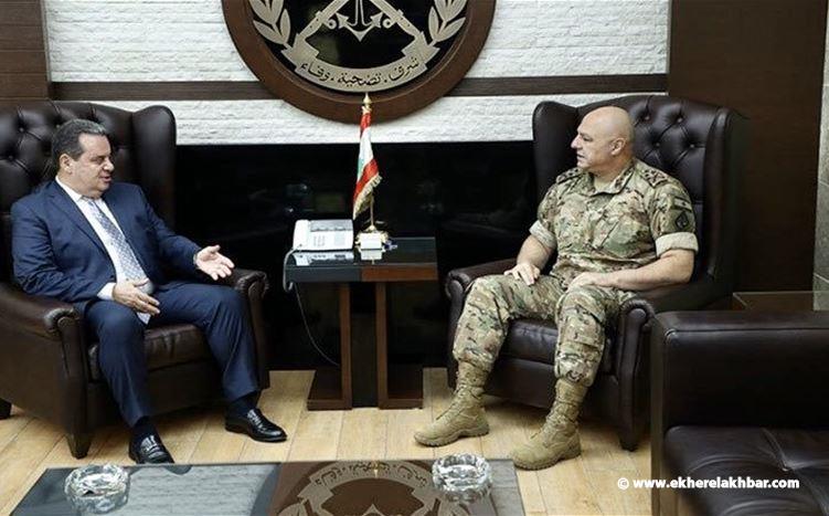 واكيم : تمنياتنا بان يكون الجيش القوة العسكرية الوحيدة على كامل التراب اللبناني.