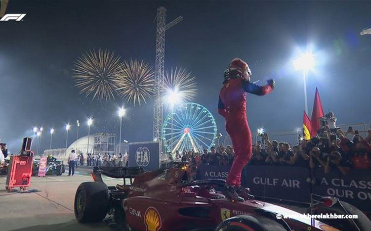 شارل لوكلير بطل جائزة البحرين الكبرى