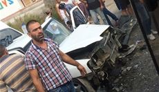 حادث سير في وادي...