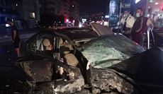 حادث مروع عند تقاطع...