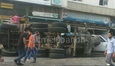  اصطدام جبالة باطون...