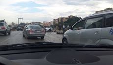 حادث سير على...