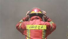 صور - حريق في كاراج...