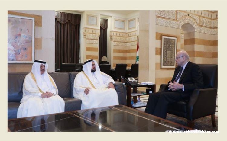  وزير الدولة في وزارة الخارجية القطرية في السراي وعين التينة دار الفتوى