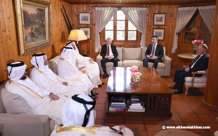 فرنجيه عرض مع الخليفي المستجدات في لبنان والمنطقة