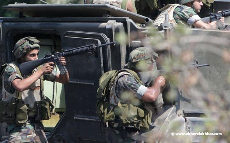 الجيش اللبناني يوقف المتسببين بالإشكال  في بلدة برج العرب العكارية 