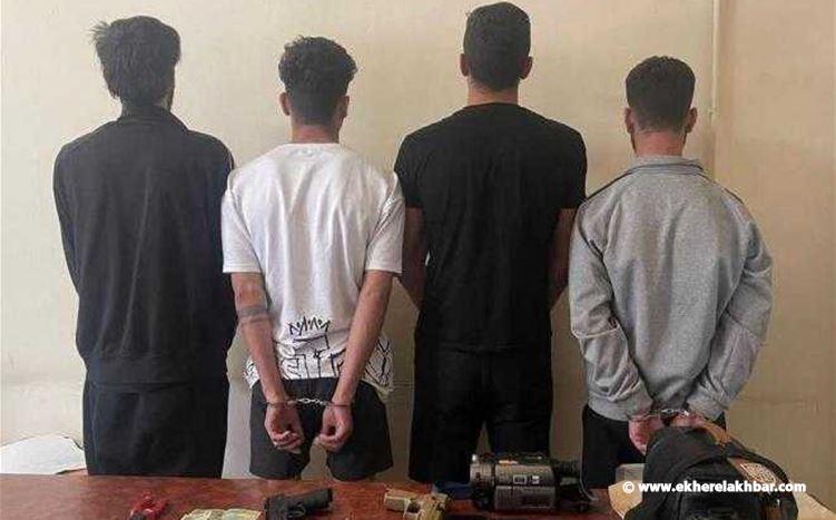 توقيف افراد عصابة لسرقة السيارات في بيروت والبقاع وجبل لبنان