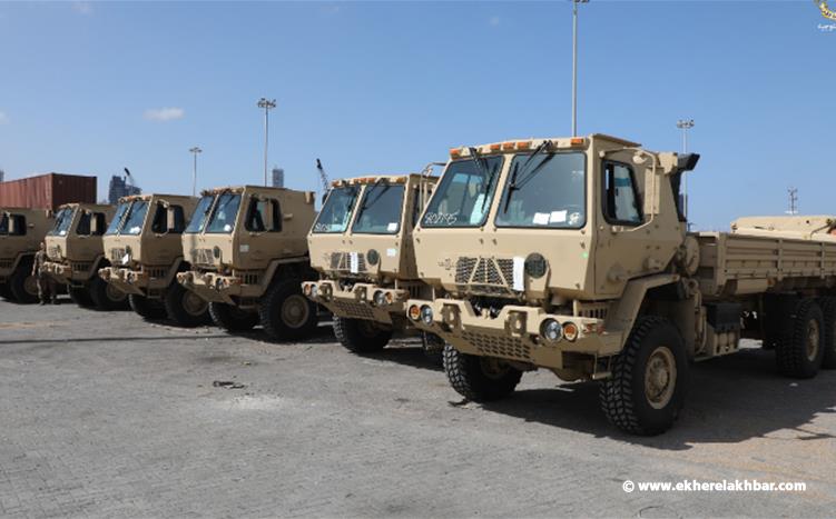 15 شاحنة عسكرية أميركية للجيش