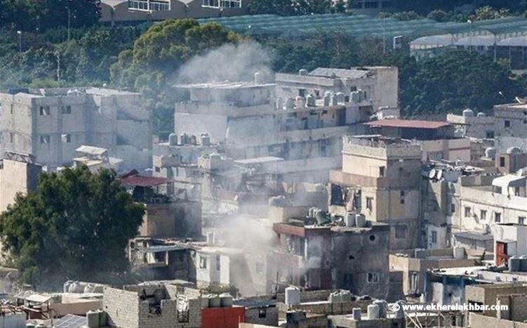 اشتباكات عين الحلوة تتجدد واصابة عنصر في الأمن العام