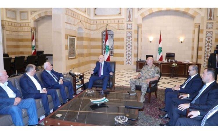 ميقاتي رأس اجتماعا لبنانيا فلسطينيا لبحث وضع عين الحلوة