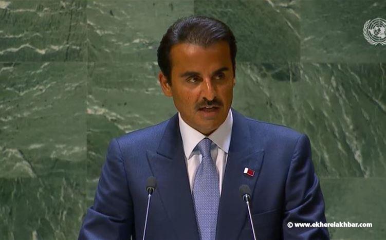 أمير قطر: لإيجاد حل مستدام للفراغ الرئاسي في لبنان