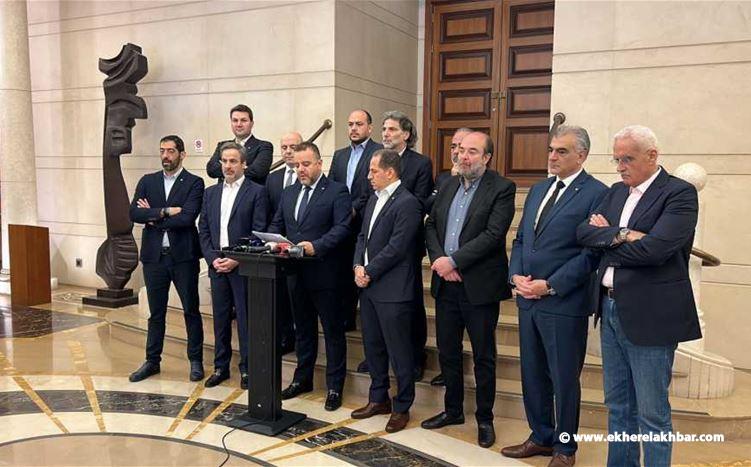 نوّاب المعارضة: لا يملك &quot;الحزب&quot; الحق في زجّ البلد في حروب