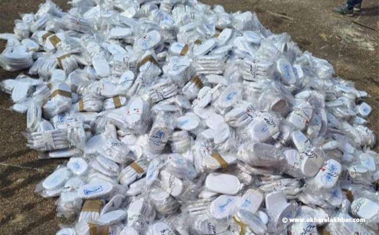 ضبط حوالي 800 كلغ من المخدرات موضوعة في مجسمات خشبية تمهيداً لتهريبها إلى الكويت