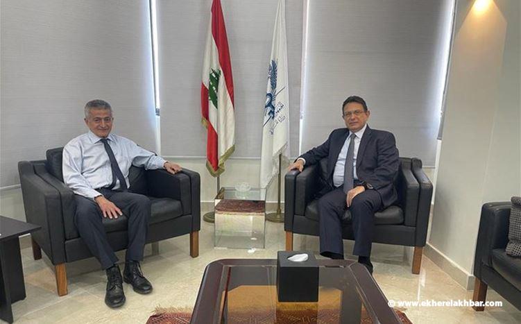 النائب الخازن زار وزير المالية وتشديد على ضرورة معالجة مسألة الدوائر العقارية في جبل لبنان