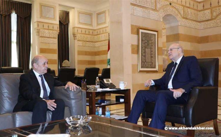 لودريان يجول على المسؤولين: أذا بقي لبنان بلا رئيس فإن البلد سيذهب...