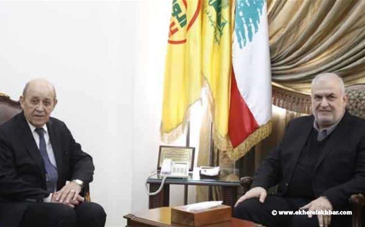  لودريان يزور حارة حريك وميرنا الشالوحي والصيفي