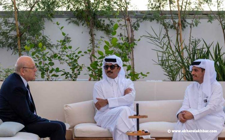 ميقاتي يلتقي أمير قطر ويبحث مع غوتيريش تنفيذ الـ 1701