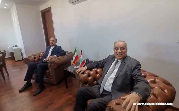 عبد اللهيان: التطورات تتجه نحو حل سياسي