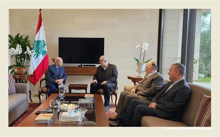 عون يلتقي وفد كتلة الوفاء للمقاومة