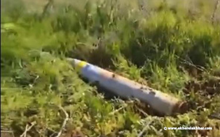 صاروخ حراجل كان محملا بمسيرة إسرائيلية سقطت اثناء توجهها الى البقاع لتنفيذ غارة