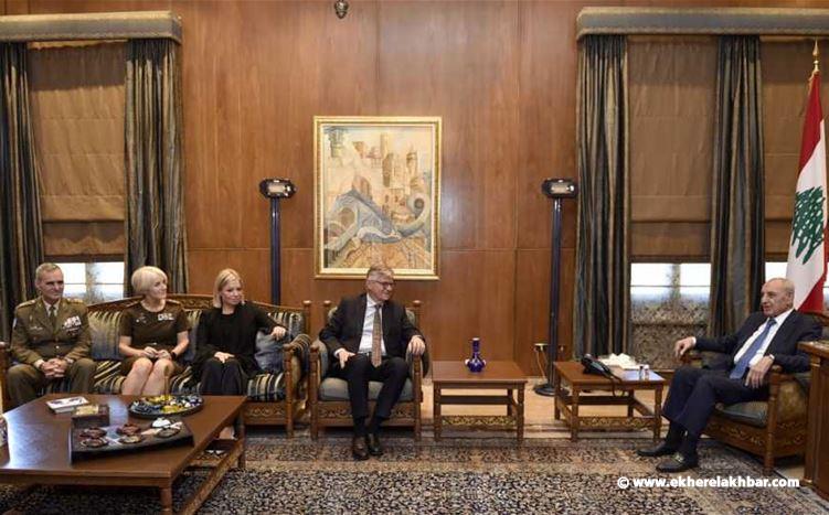 بري يتابع المستجدات مع لاكروا والحوت