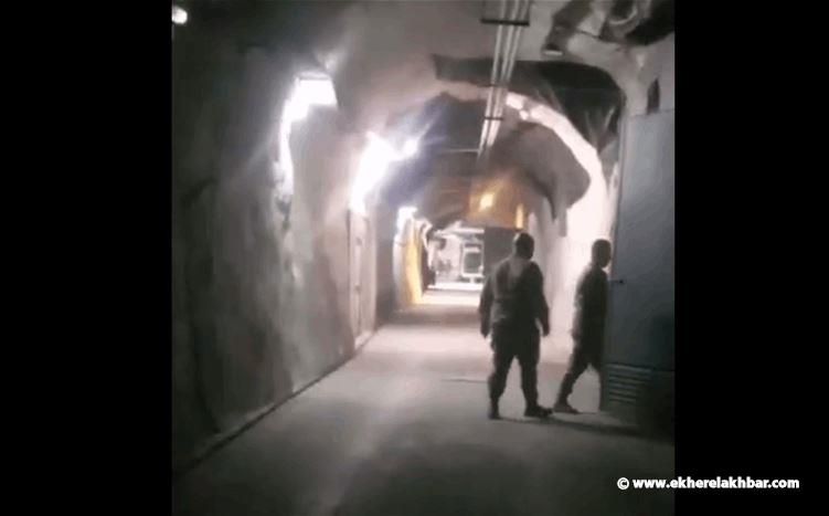 بالفيديو.. الجيش داخل منشأة لـ"حزب الله"