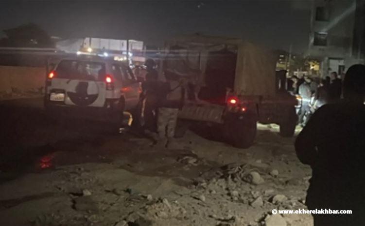 الجيش اللبناني يتفقد المكان الذي تحدث عنه أدرعي في الشويفات