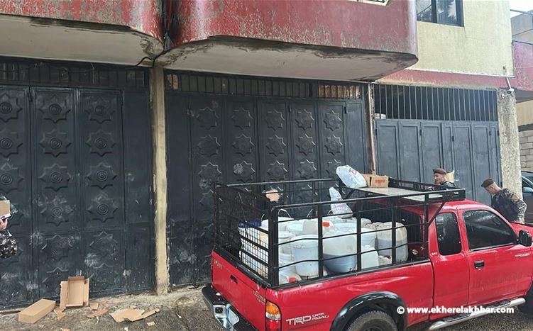 وزارة الزراعة تقفل مستودعًا يغش في تعبئة العسل في بيت الفقس - الضنية