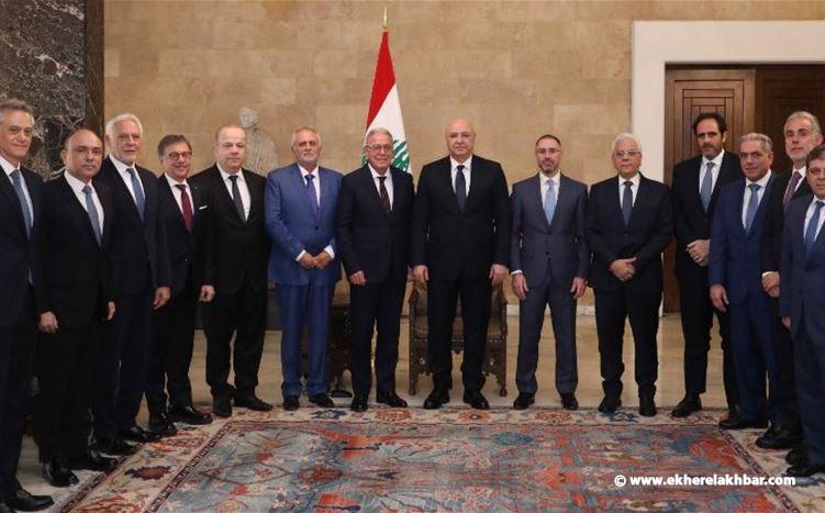 رئيس الجمهورية : العمل بدأ بالفعل لاعادة النهوض بلبنان
