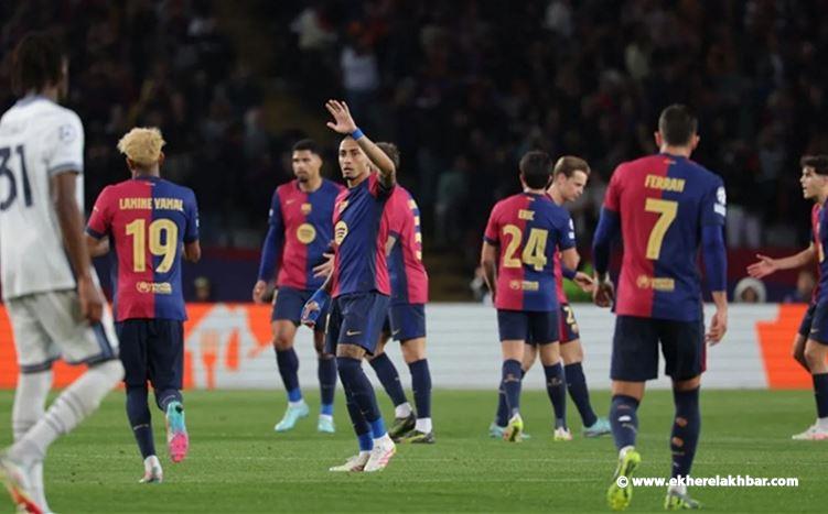 كلاسيكو حاسم بين برشلونة وريال مدريد في الدوري الإسباني
