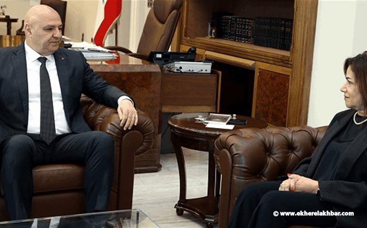 الرئيس عون عرض والوزيرة السيد على إنجازات وزارة الشؤون الاجتماعية