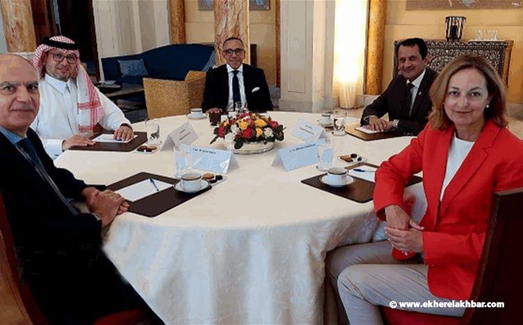 اجتماع لـ&quot;اللجنة الخماسية&quot; المعنية بلبنان..