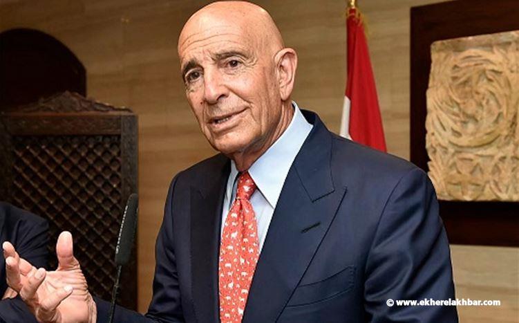 برّاك في بيروت اليوم لأخذ جواب لبنان المصيري