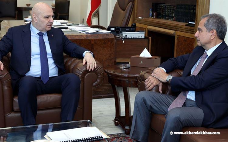 الصدي: أطلعت رئيس الجمهورية على الاتصالات والخطوات لانشاء معامل حديثة وكبيرة على الغاز