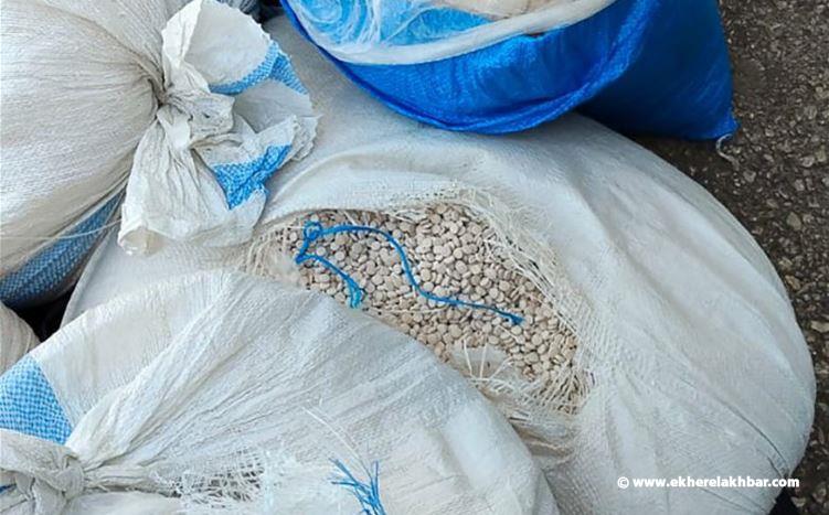 ضبط حوالي ٥ ملايين حبة كبتاغون خلال عمليات دهم في بلدة الفرزل – زحلة