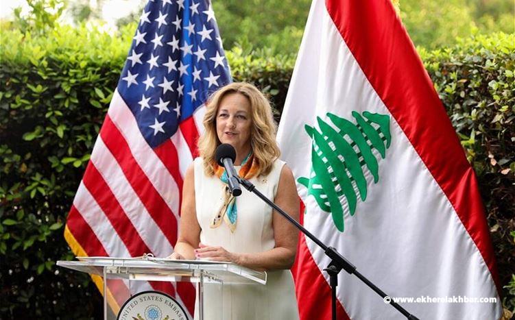 ليزا جونسون: أداء الجيش اللبناني &quot;جبّار&quot; لكنه غير كافٍ