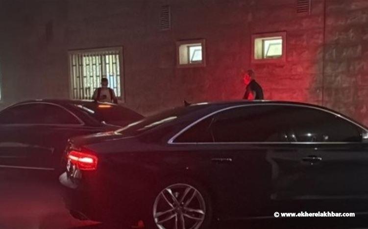 خروج رياض سلامة من مستشفى بحنس